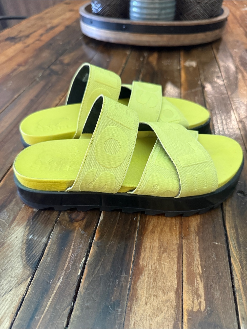 Sorel Platform Slide Sandals